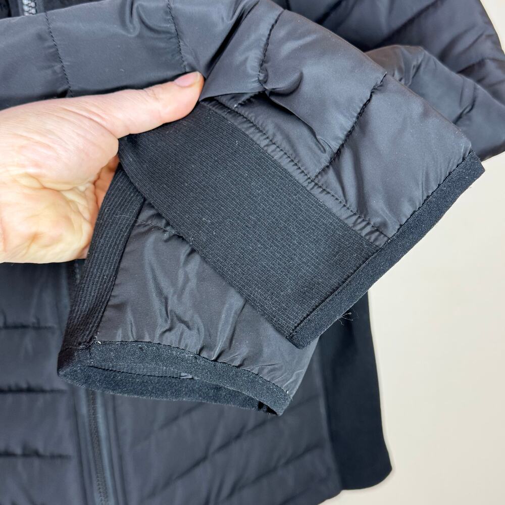 Universal Standard Down Coat Jacket Black Puffer … - image 12